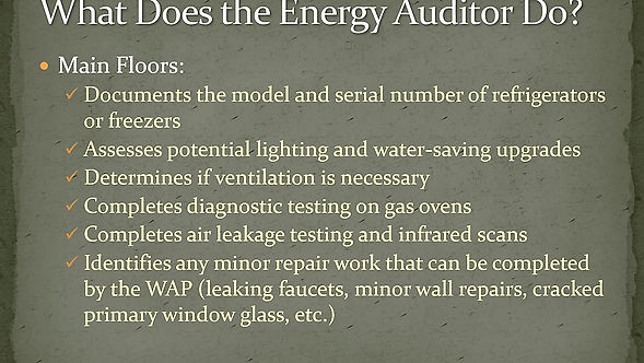 What to Expect During an Energy Audit Presentation for Event